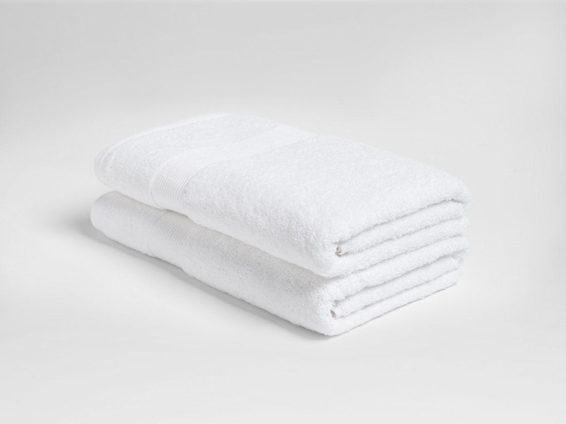 Douchelakens terry pure white 70x140 - 2 st